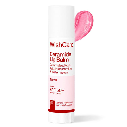 WishCare Tinted Lip Balm with SPF 50, 5 gm