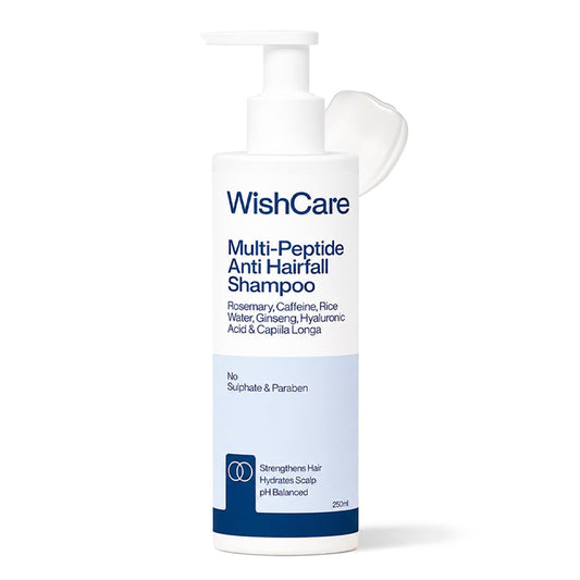 WishCare Multi Peptide Anti Hairfall Shampoo, 250ml