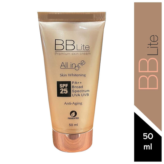 BBlite Premium Skin Cream - All-in-One Benefits | Skin Whitening, Anti-Ageing, SPF25, PA++, Broad Spectrum, UVA, UVB Protection
