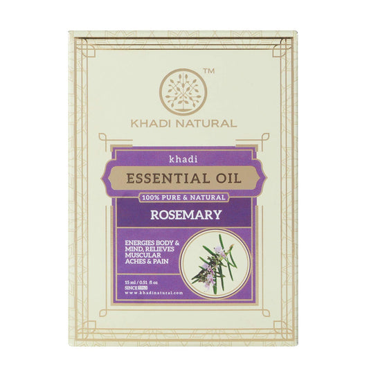 Khadi Natural Ayurvedic Rosemary Essential Oil, 15 ml