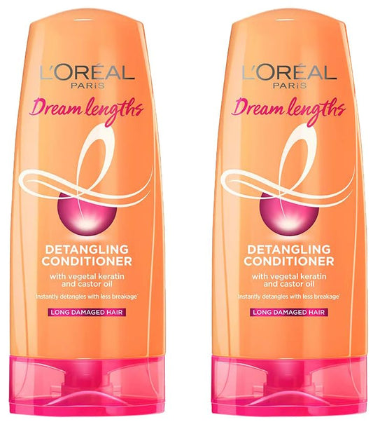Loreal Paris Conditioner, Nourishes, Repair & Shine, 180ml (Pack of 2)