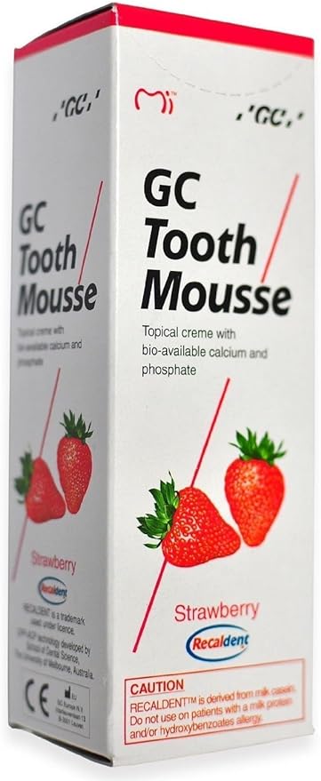 GC Tooth Mousse Strawberry, 40 gm