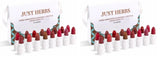 Just Herbs Ayurvedic Creamy Matte Micro Mini Lipstick Kit Lip Hydrating & Moisturizing, (Pack of 32)
