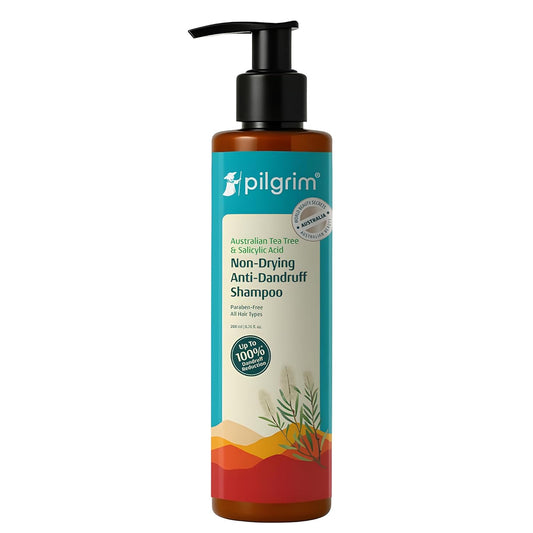 Pilgrim Australian Tea Tree Non-Drying Anti-Dandruff Shampoo, 200 ml
