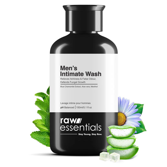 Raw Essentials Intimate Wash for Men, 150 ml