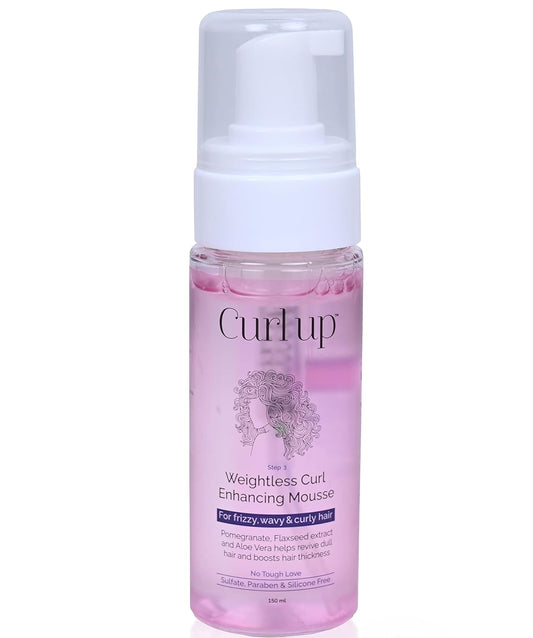 Curl Up Weightless Curl Enhancing Mousse, 150 ml