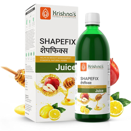 Krishna's Herbal & Ayurveda Herbal Shape fix Juice With Natural Herbs, Helps In Weight Management, 1000 ml