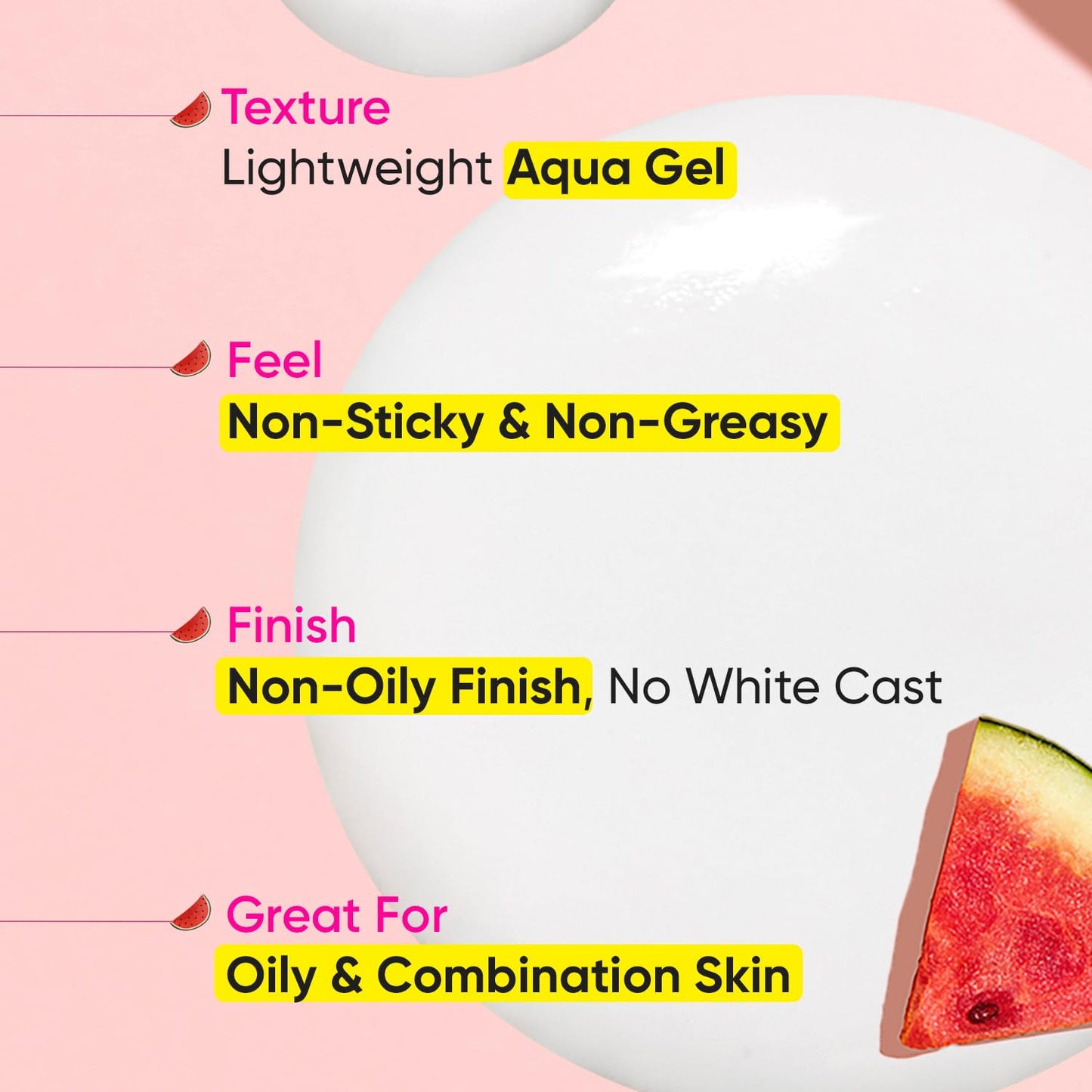 Dot & Key Watermelon Hyaluronic Sunscreen SPF 50 PA+++ - 50 gm