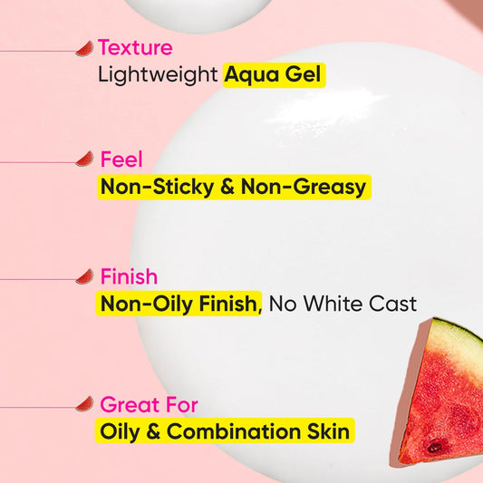 Dot & Key Watermelon Hyaluronic Sunscreen SPF 50 PA+++ -  50 gm