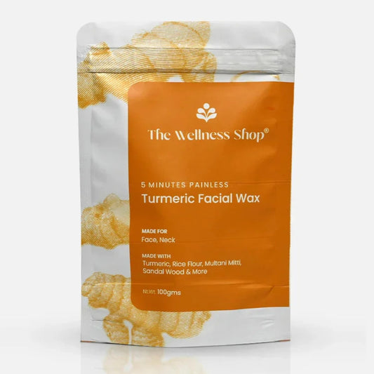 The Wellness Shop - Turmeric Facial Wax Powder, 100 gm