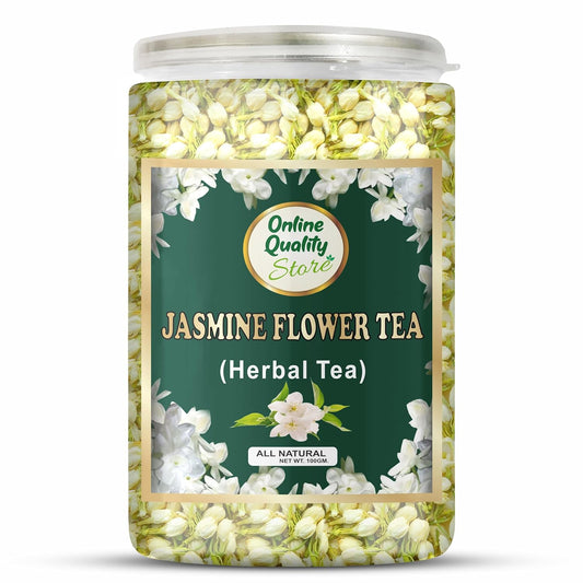 Online Quality Store Jasmine Flower Green Tea - 100g | Boost Immunity | Stress Relief