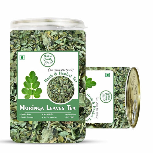 Online Quality Store Moringa Loose Leaves Tea - 100 gm