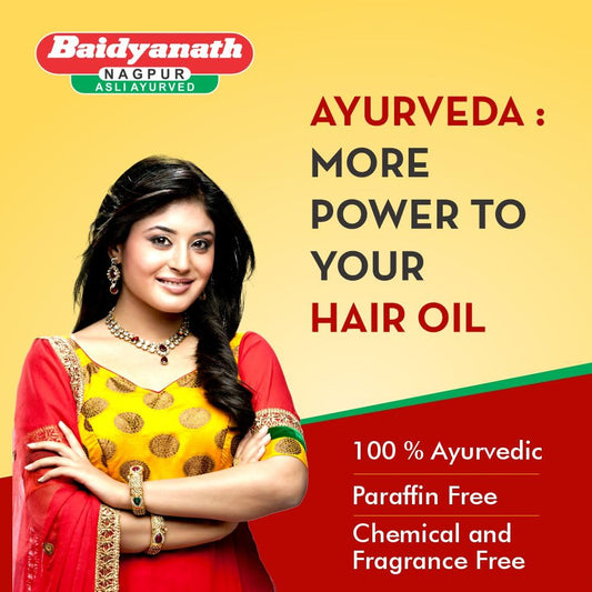 Baidyanath Maha Bhringraj Hair Oil - 200 ml | Mahabhringraj Tel