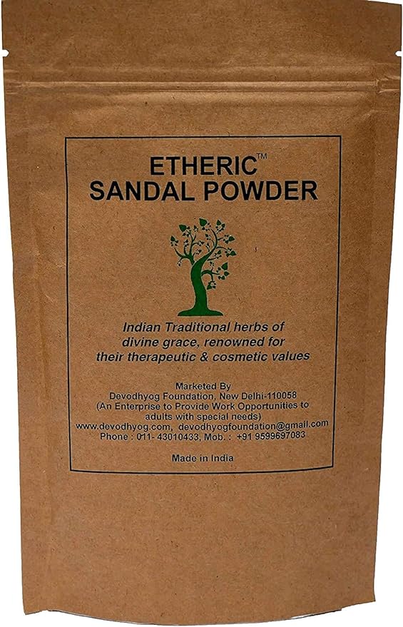 Etheric Natural Sandal Powder, 100 gm