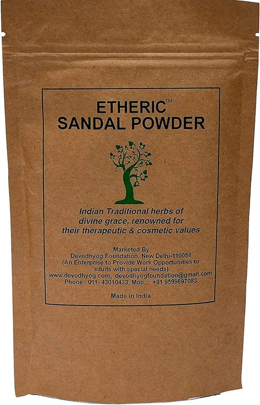 Etheric Sandal Powder For Skin Care, 100 gm