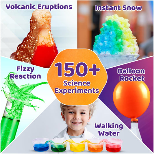 Smartivity Mega Science Kit 150+ Science Experiment Kit for Kids 6 to 14 Years Old