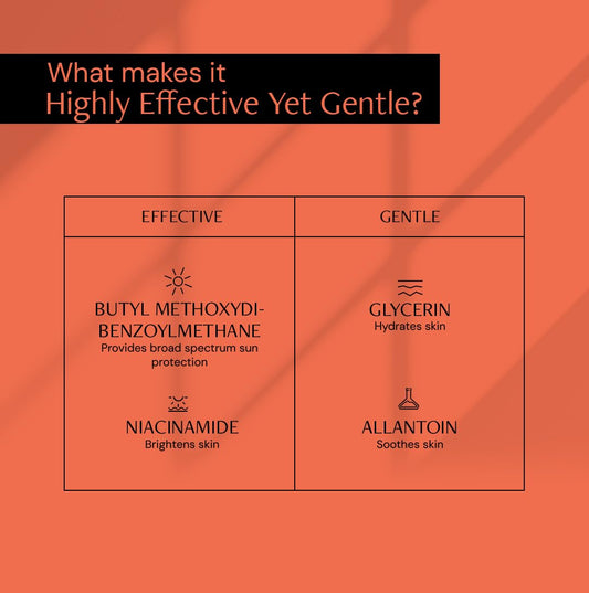 Deconstruct Brightening Sunscreen for Dry Skin with SPF 50+ , 50 gm