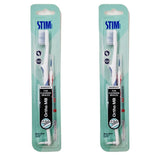 STIM Ortho Mb Toothbrush, For Braces Super Soft Bristles, Pack Of 2