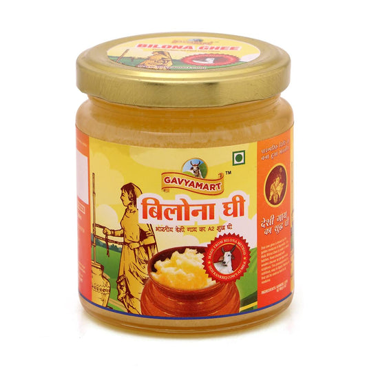 Gavyamart Bilona Ghee, Kankrej A2 Cow Desi Ghee, 200 ml