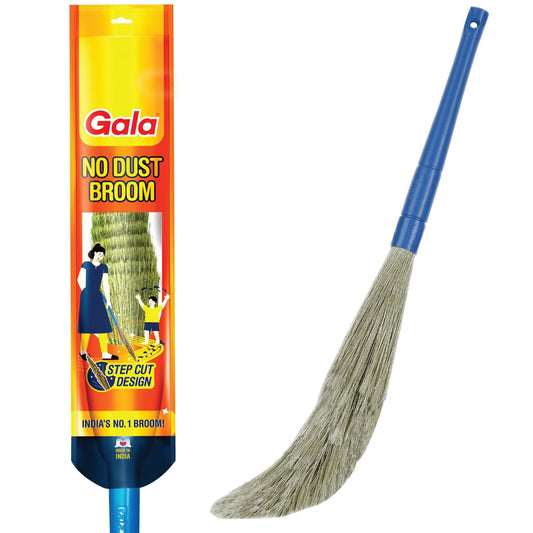 Gala No Dust Broom For Floor Cleaning, Made of washable Fibers