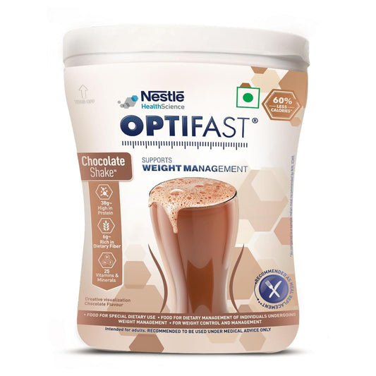 Nestle Optifast Scientifically Designed Weight Loss Diet, 400 gm Pet Jar Pack, Chocolate Flavour