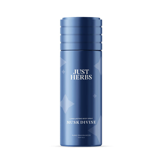 Just Herbs Long Lasting, Refreshing Body Spray 150 ml, Amber