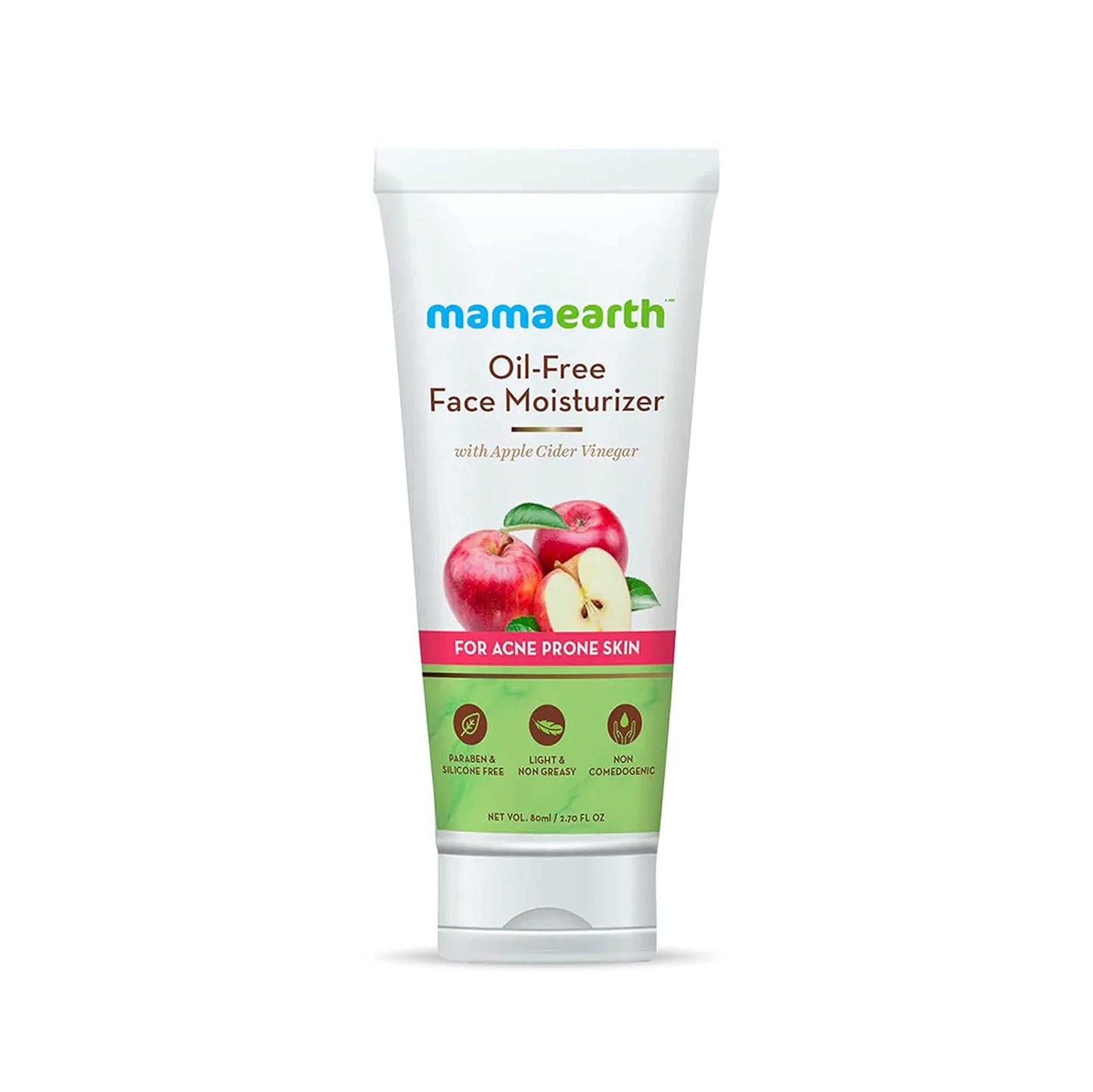 Mamaearth Oil-Free Moisturizer For Face With Apple Cider Vinegar, 80 ml