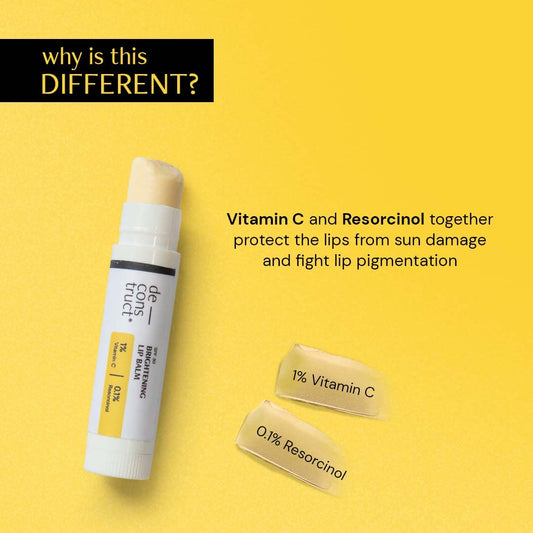 Deconstruct Brightening Lip Balm, SPF 30 for Sun Damage and Discoloration , 4 gm