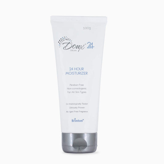 Brinton Doux 24 Hour Moisturizer Cream, Lightweight, Non-Greasy, Non-Irritating, 100 gm