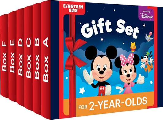 Einstein Box for 2-Year-Old Boys and Girls | Toys & Gift Ideas for Kids Aged 2 Years | Birthday Gift Idea | Set of 6 Learning Kits