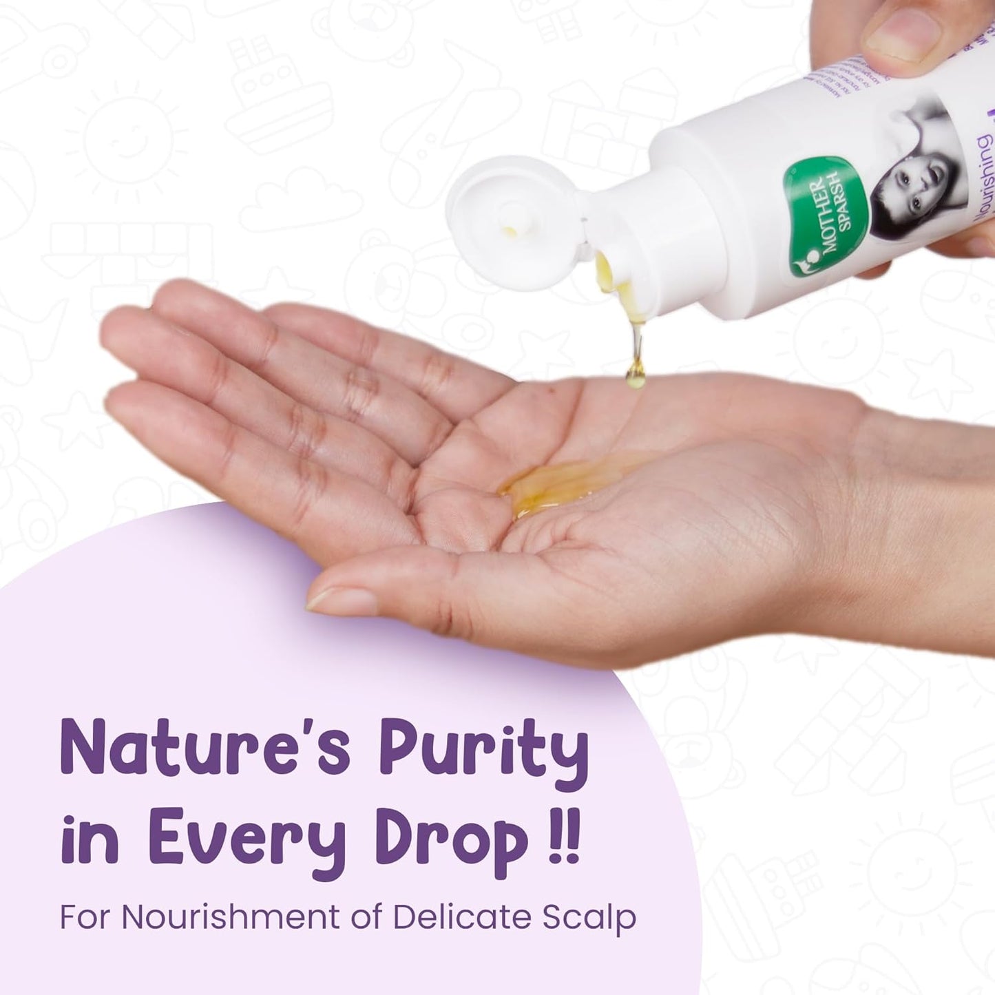 Mother Sparsh Nourishing Baby Hair Oil , 100 ml