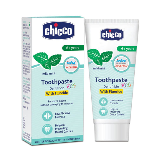 Chicco Toothpaste for Kids (6+ years), Mild Mint , 70 gm