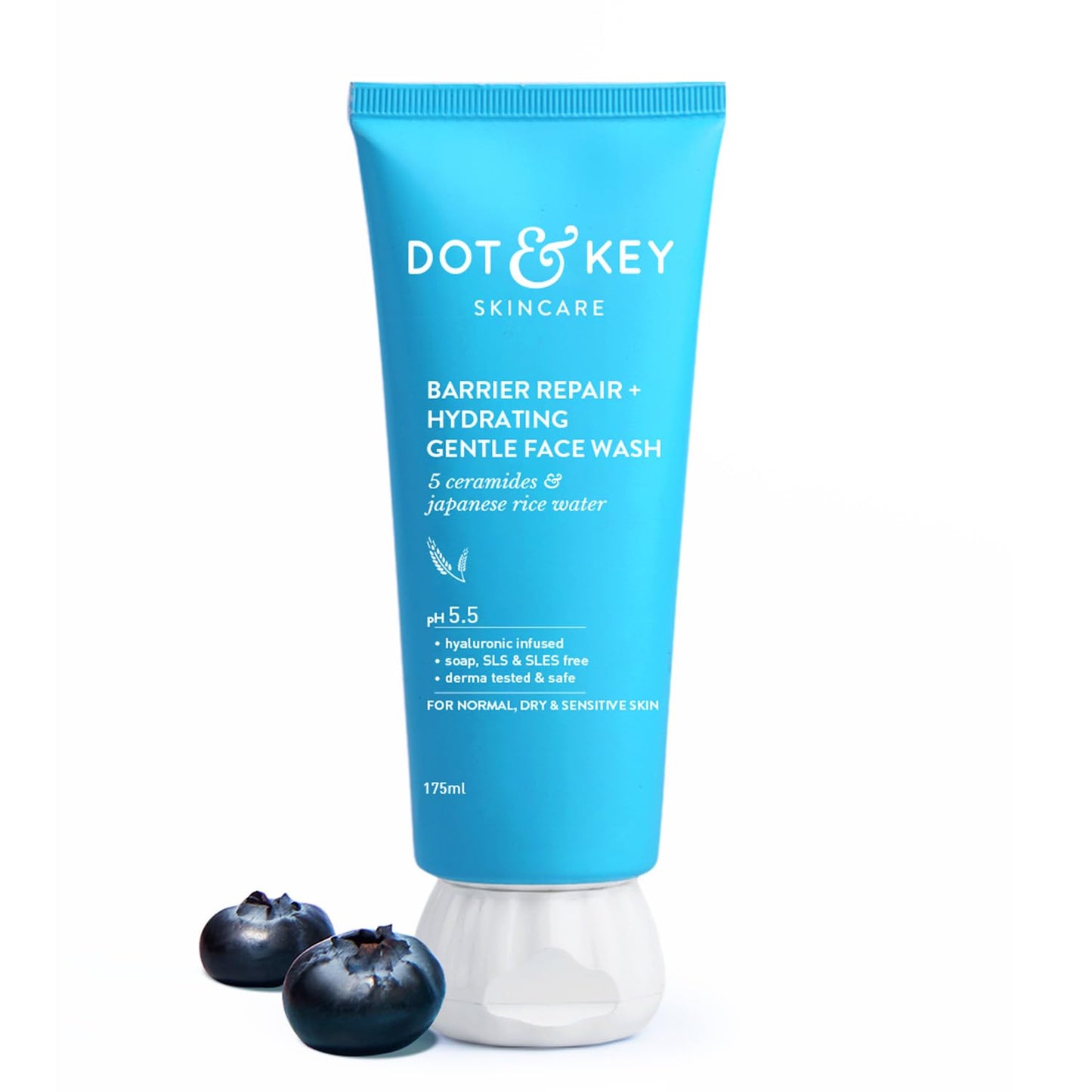 Dot & Key Barrier Repair + Hydrating Gentle Face Wash With Probiotic, 175 ml