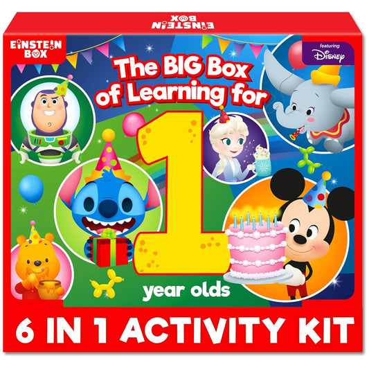 Einstein Box Kids Featuring Disney for 1-Year-Old Boys and Girls