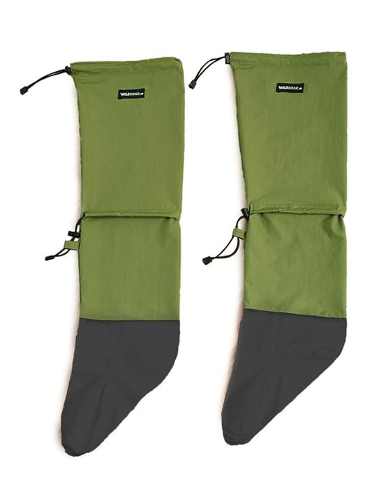 Wildroar Anti Leech Socks-Fresh Olive-Water Repellent