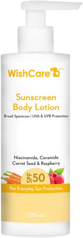WishCare SPF50 Sunscreen Body Lotion - 200 ml