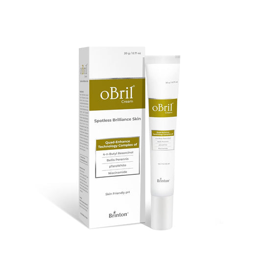 Brinton obril Cream for Spotless Brilliance, Enriched with Niacinamide, Diasy Flower Extract, 20 gm