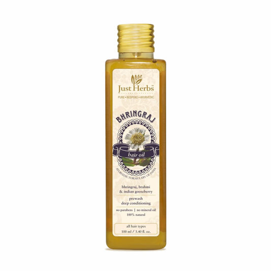 Just Herbs Ayurvedic Bhringraj Hair Oil 100 ml