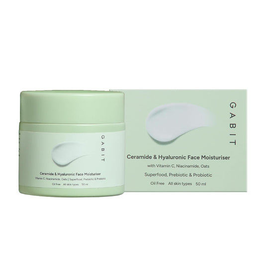 Gabit Ceramide & Hyaluronic Face Moisturiser, 50 ml