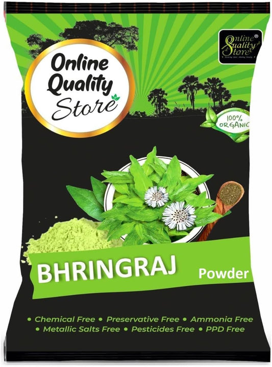 Online Quality Store Bhringraj powder for hair - 100% Natural (200 Grams)