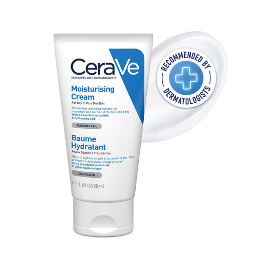 CeraVe Moisturizing Cream For Dry To Very Dry Skin, 50 ml