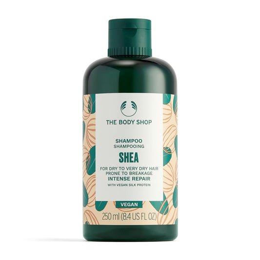 The Body Shop Vegan Shea Intense Repair Shampoo, 250 Ml - For Dry To Very Dry Hair Prone To Breakage | Vegan
