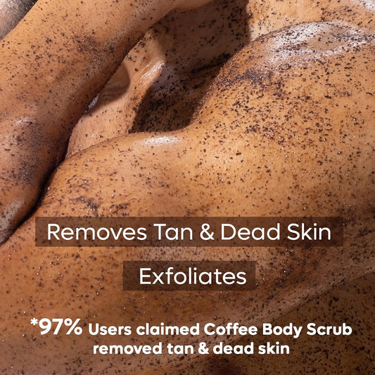 mcaffeine Exfoliating Coffee Body Scrub For Tan Removal & Soft-Smooth Skin |For Women & Men| 100 gm