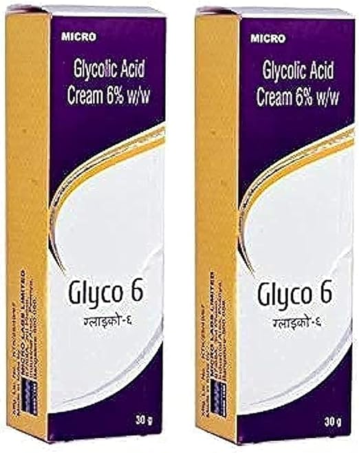 Glyco 6 Cream 30 gm, (pack of 2)