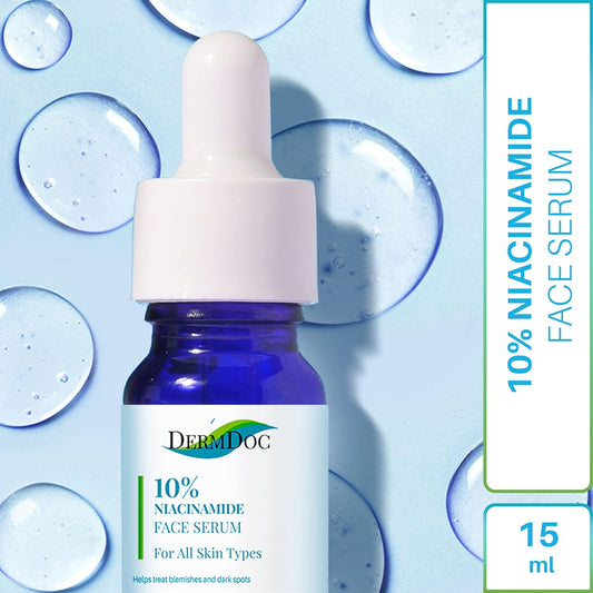 DermDoc 10% Niacinamide Face Serum, 15 ml