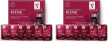 NutriGlow Natural's Advanced Pro Formula Wine Facial Cleanup Kit, Pack of 2