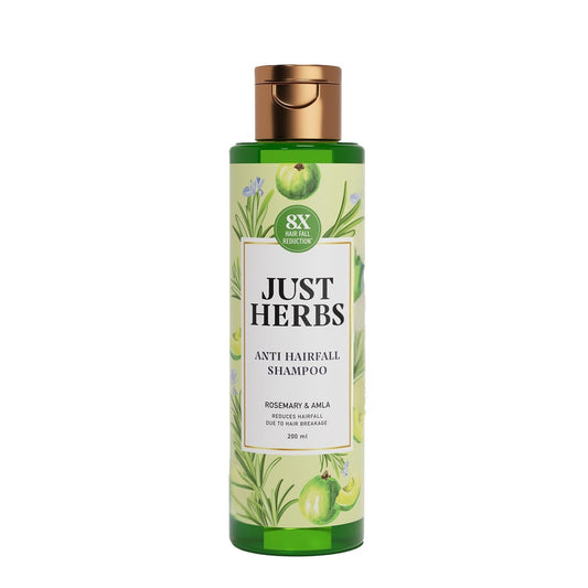 Just Herbs 8 in 1 Root Nourishing Amla Neem Hair Fall Control Shampoo 200 ml