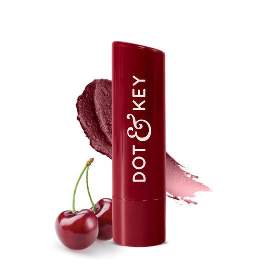 Dot & Key Barrier Repair Hydrating Lip Balm SPF 50 | Cherry Crimson | 4.5 gm