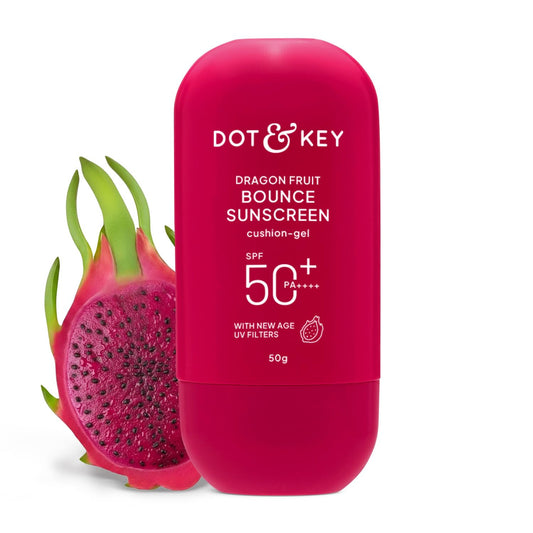 Dot & Key Dragon Fruit Bounce Sunscreen In-Vivo Tested SPF 50+ PA++++, 50 gm