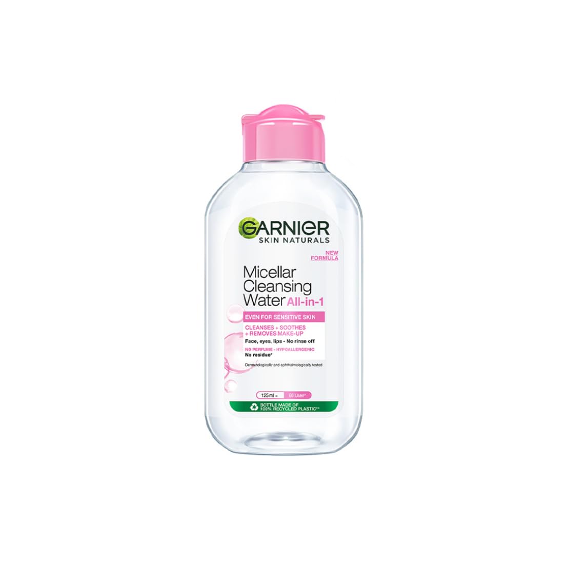 Garnier Skin Naturals, Cleansing Water, Hydrating & Soothing, 125 ml